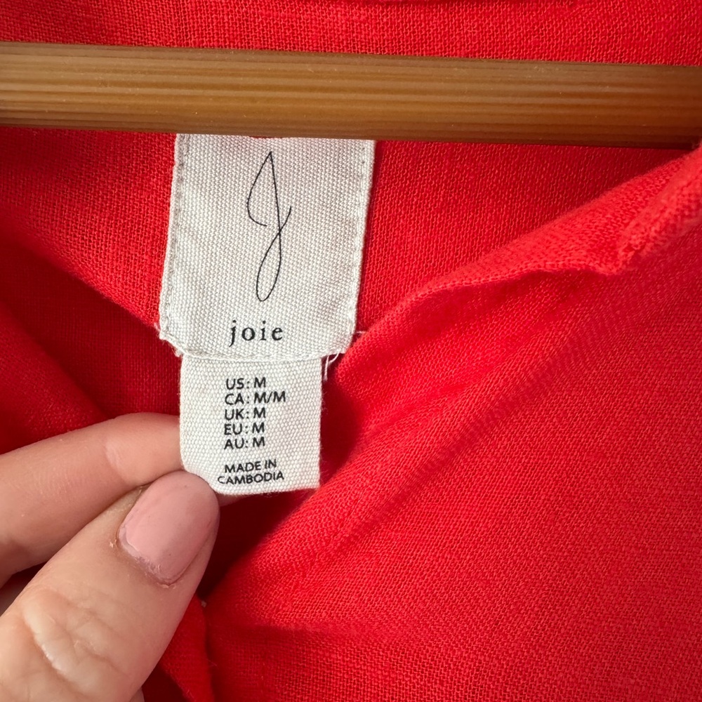 Joie Red Maxi Dress - Picture 2 of 5